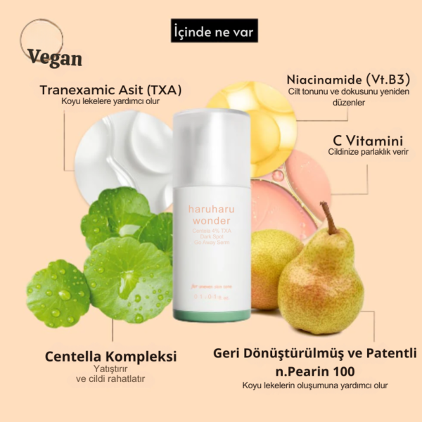 Centella %4 TXA Siyah Nokta Giderici Serum 30ml - Görsel 3