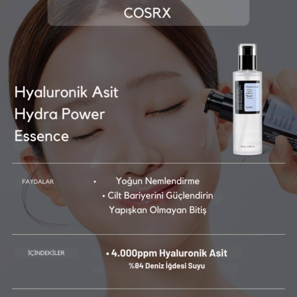 Hyaluronik Asit Hydra Power Essence 100ml - Görsel 4