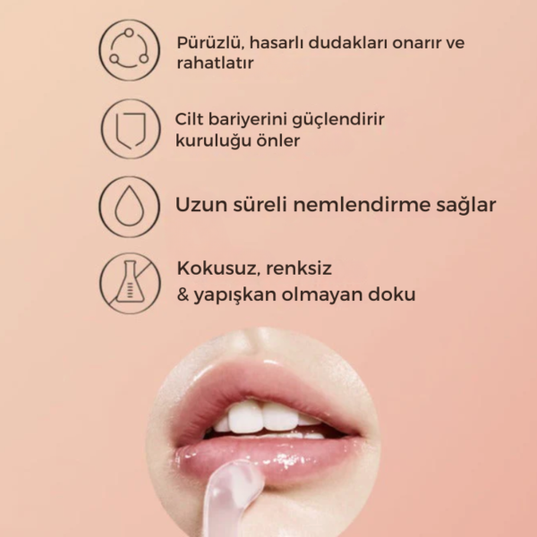 Balancium Ceramide Dudak Yağı Uyku Maskesi 20 gr - Görsel 3