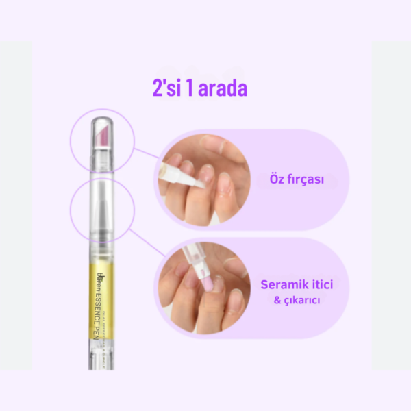 Dual Effect 2si1 arada Tırnak ve Tırnak Eti Yağı Kalemi 2ml - Görsel 2